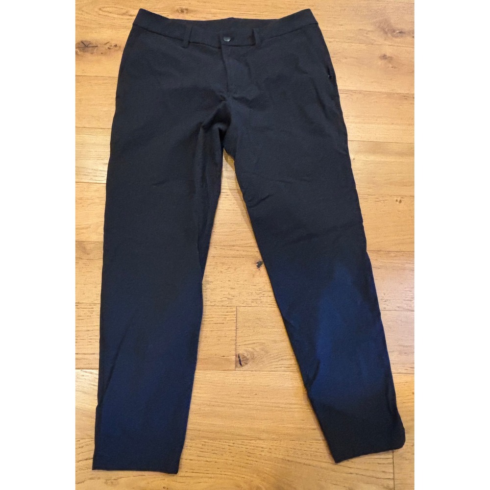Lululemon Commission Pant Slim 32 X 30 Black Warpstreme Athletic LM5B67S